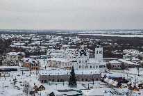 Район Тобольска "Подгора". Вид от Кремля